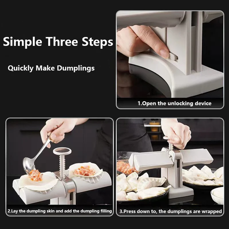 Automatic Dumpling Maker – 2-in-1 Dumpling Press