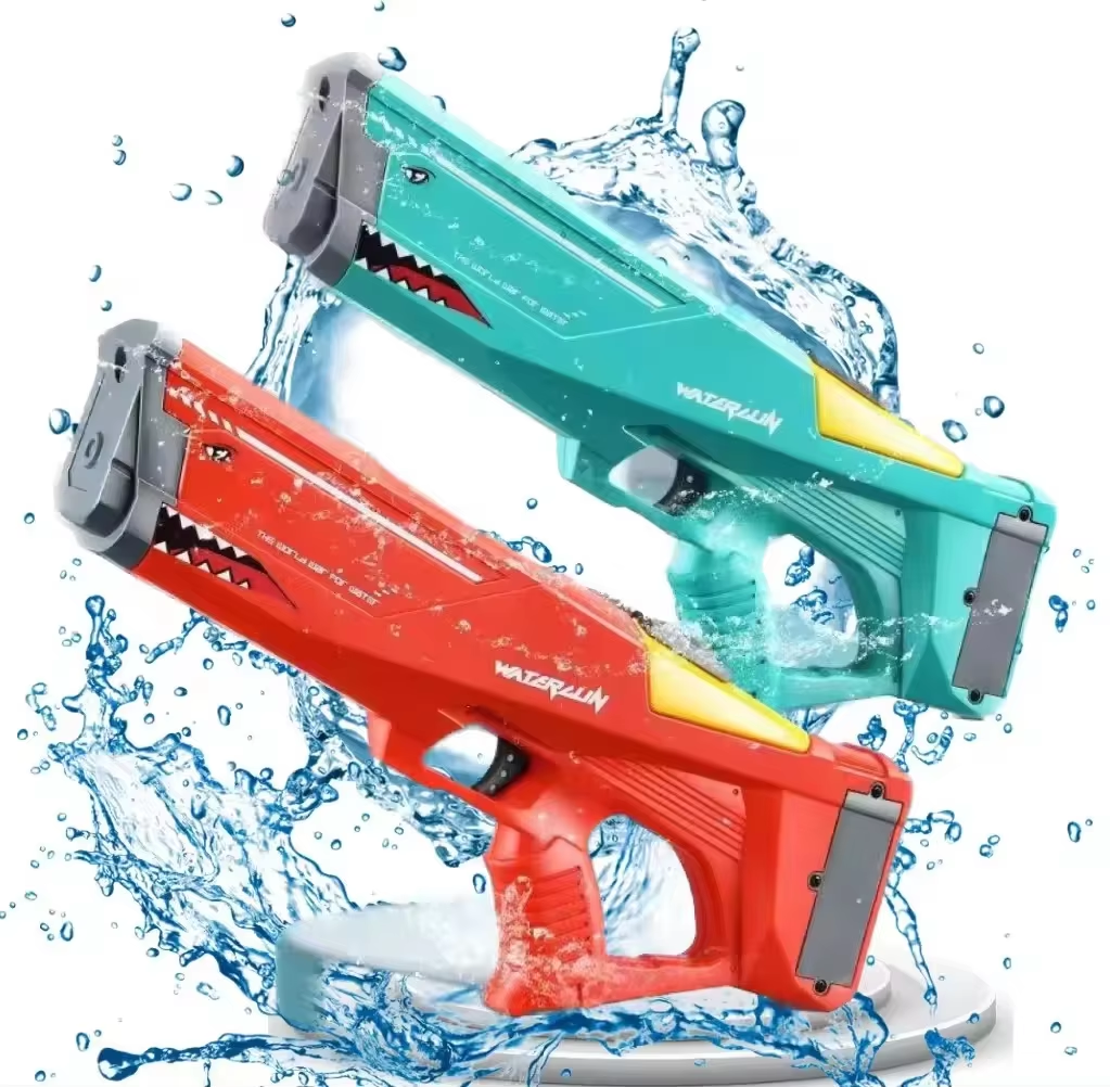 Electric Water Gun for Kids & Adults – Rechargeable High-Pressure Water Blaster Toy