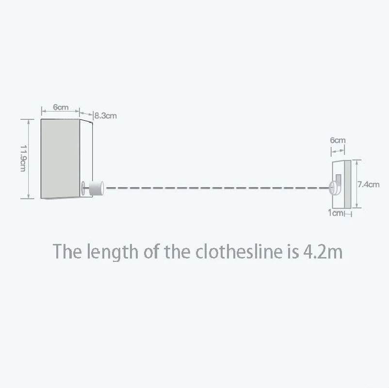 Telescopic Clothesline – Retractable Clothes Drying Rope