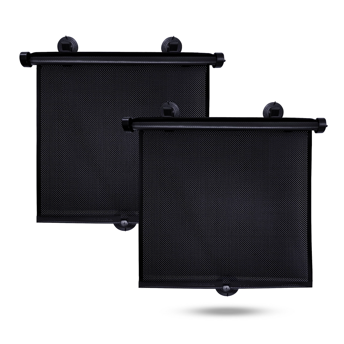 Retractable Car Window Sun Shades – 2 Piece Set