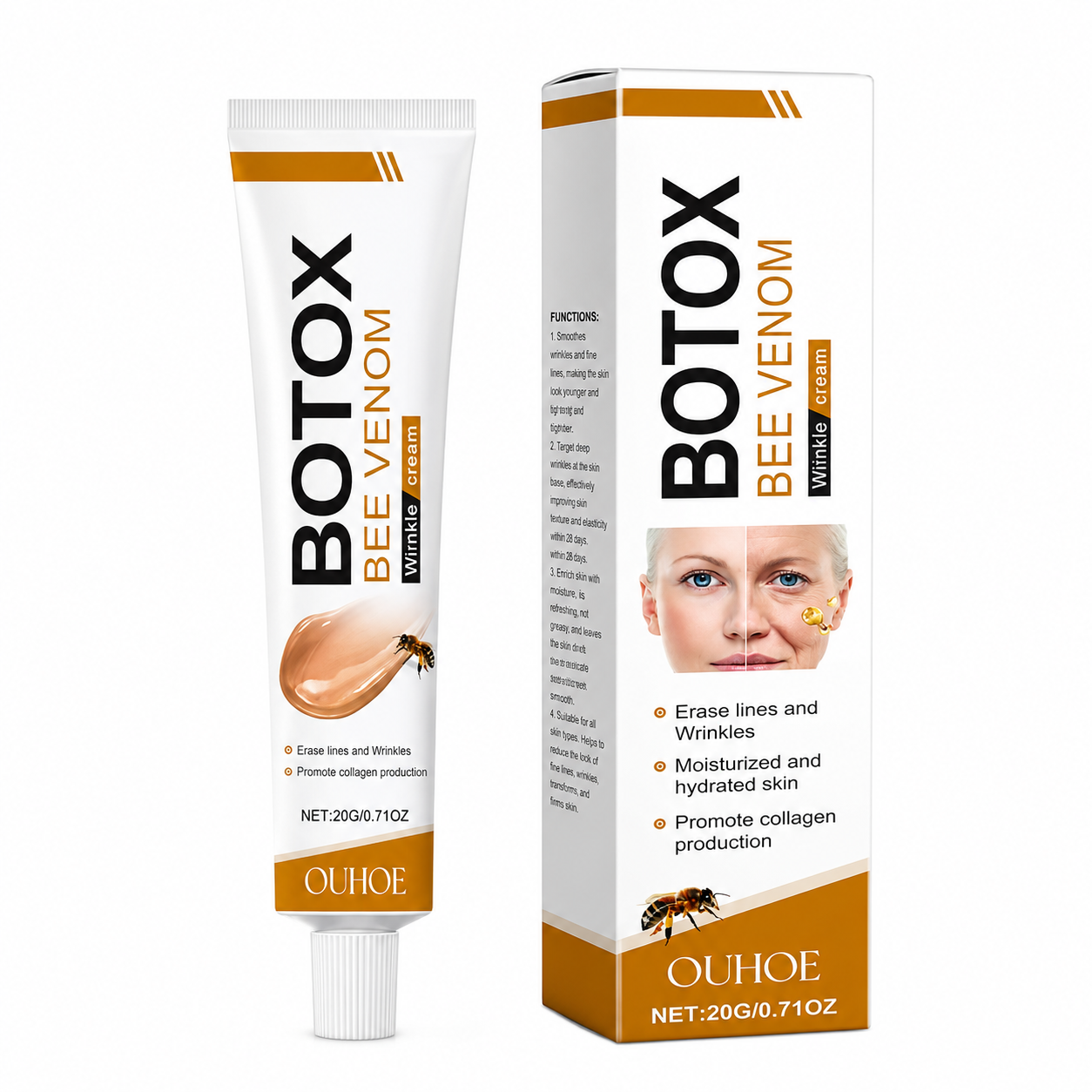 Bee Venom Anti-Aging Face Cream – Hydrating & Firming Skin Care