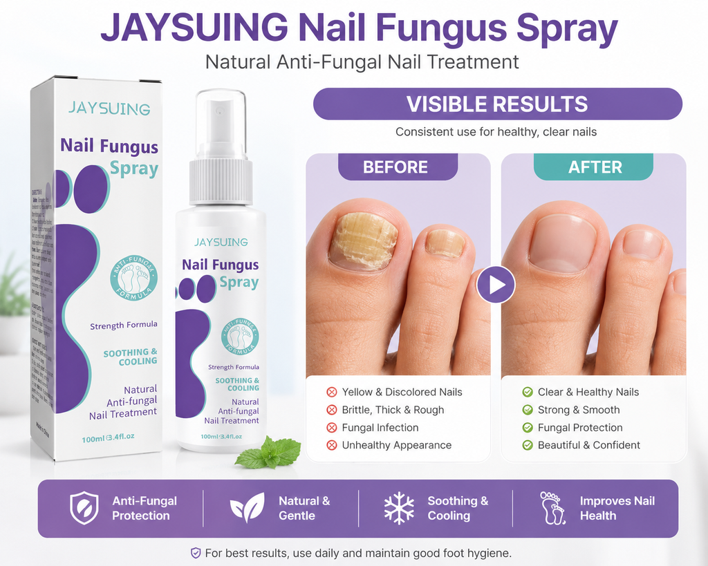 Jaysuin Nail Fungus Care Spray Fast-Acting Nail Treatment