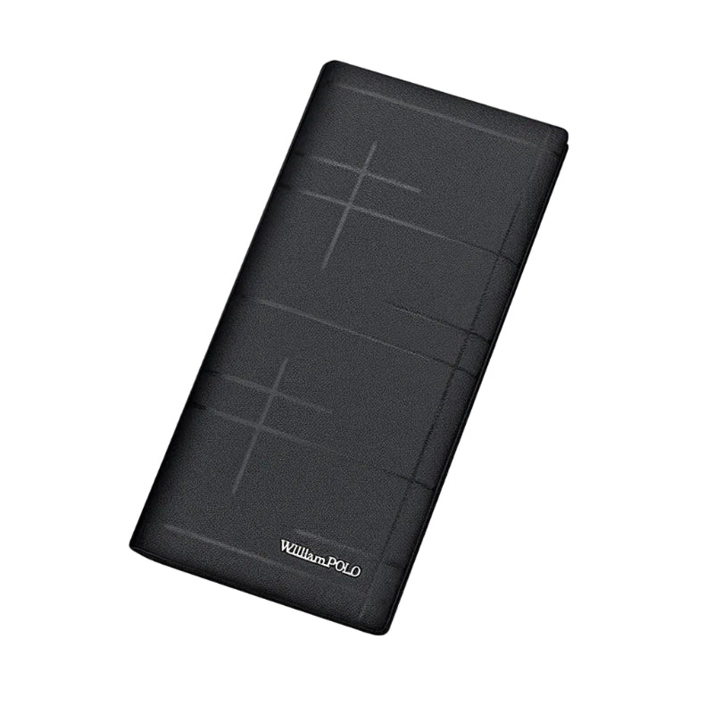 Men’s Genuine Leather Wallet – Multiple Card Slots, Cash Holder & Slim Design