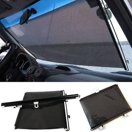 Retractable Car Window Sun Shades – 2 Piece Set