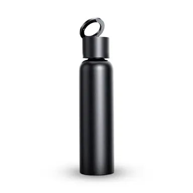 Vacuum Insulated Water Bottle with Holder  Leakproof Thermal Sports Bottle for Travel & Outdoor Use